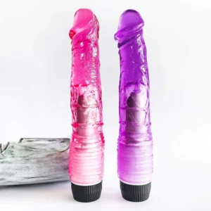 Long John Dildo Vibrator - 23 cm/9 inches
