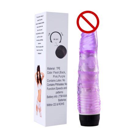 Premium Realistic Vibrating Dildo - Soft Liquid Silicone & ABS Sex Toy for Women - IPX7 Waterproof Adult Wellness Product in India - Discreet Packing