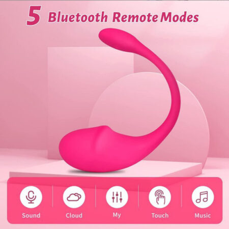 Wireless App Control Bluetooth Vibrating Egg for Women - IPX7 Waterproof Silent Panty Vibrator - Premium Silicone Kegel Exercise Adult Toys in India