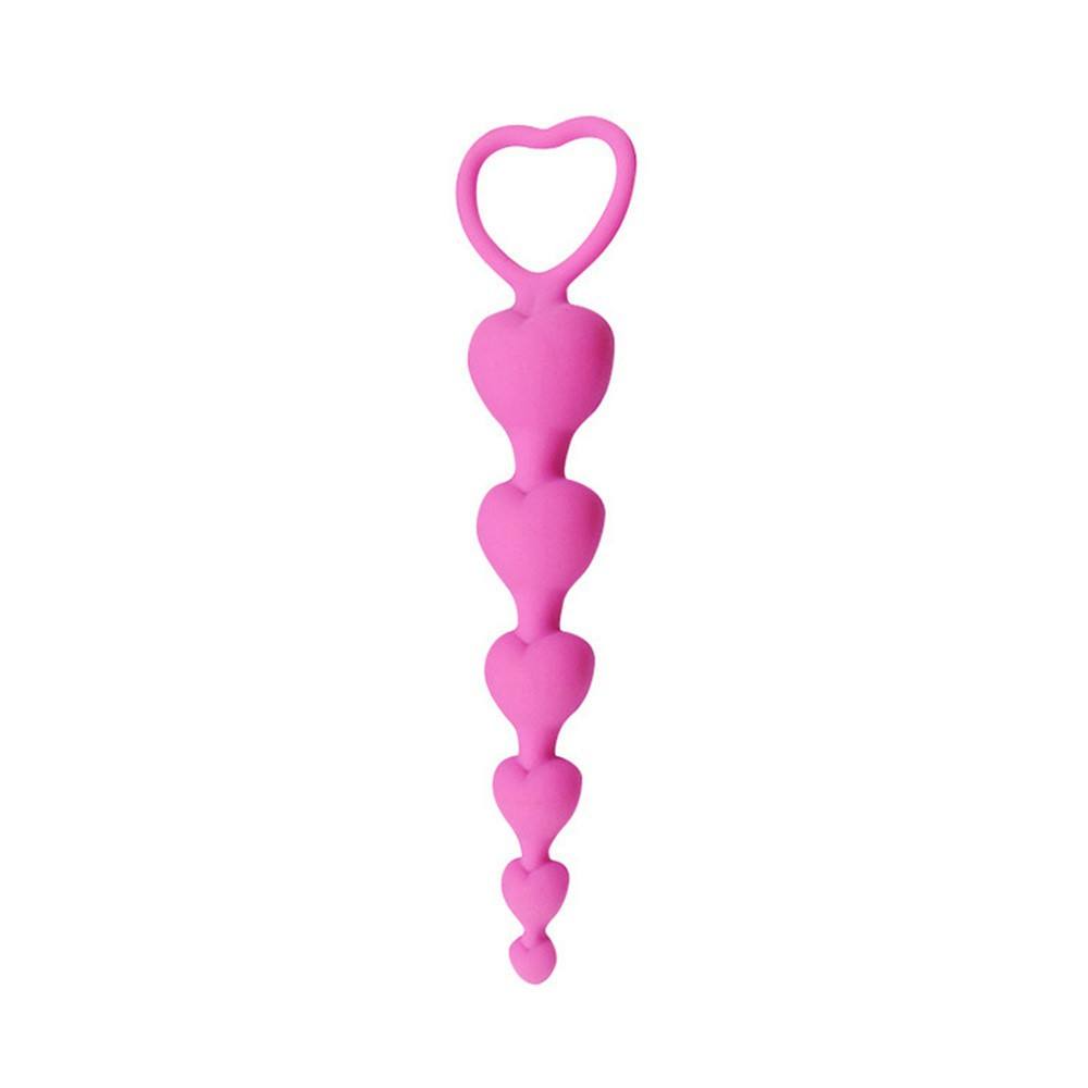 Premium Heart Shape Silicone Anal Plug - Waterproof Prostate Massager Vibrator - Discreet Adult Wellness Sex Toys for Men & Women in India - Image 6