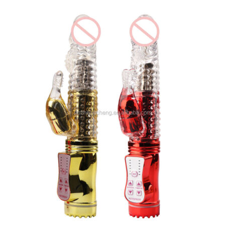 Premium Classic 36-Mode Rotating Rabbit Vibrator - Realistic G-Spot & Clitoris Stimulator - Powerful Waterproof Adult Wellness Sex Toy for Women India