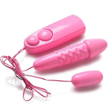 Premium Mini Double Headed Vibrating Egg - Waterproof Remote Control G-Spot & Clitoral Stimulator Adult Sex Toy for Women - Discreet Delivery India